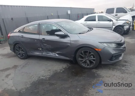 2020 Honda Civic Sport from USA, damaged, VIN 19XFC2F87LE201156